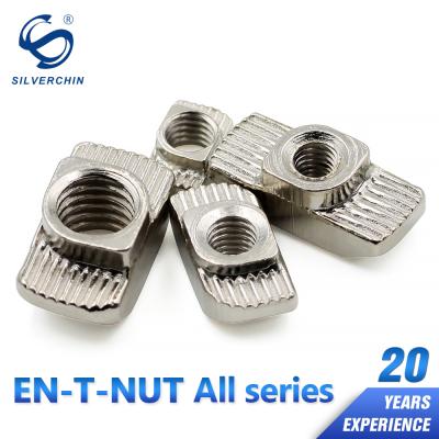 China Industial T-slot nut /sliding block with large support surface for V slot profile for sale