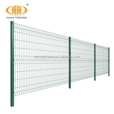 China Easily Assembled Garden Commercial Galvanized Steel V Bends Welded 3d Wire Mesh Fencing for sale