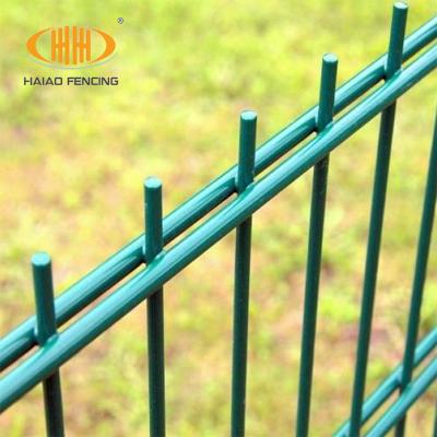 China Easily Assembled Germany Style Twin Wire Mesh 8/6/8 Double Wire Fence Panels for sale