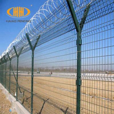 China Popular Easily Assembled In Saudi Arabia UAE High Security Airport Perimeter Mesh Barrier For Sale for sale