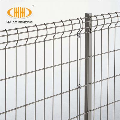 China Easily Assembled Double Wire Mesh Barrier Loop Wire Mesh for sale