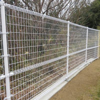 China Easily Assembled China Made Best Quality Numata Metal Industrial Fence , Ornamental Double Loop Wire Mesh Fence for sale