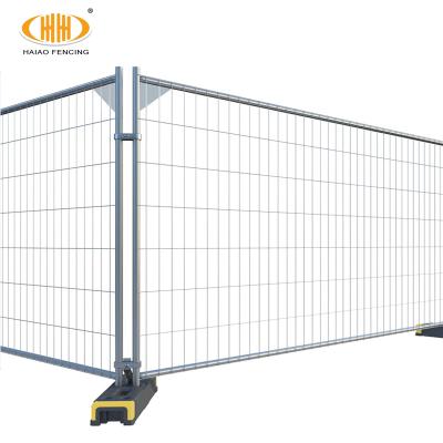 China Easily Assembled Temporary Construction 2.1x2.4 Fence Panel AU Fence for sale