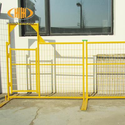 China Canada Standard Portable Temporary Modular Fence Easily Assembled Temporary Fence for sale