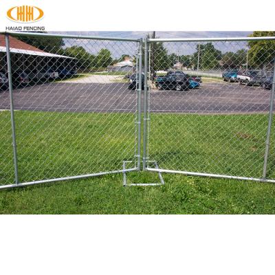 China Easily Assembled Barrier Panel Portable 4, 6, 8 high x 10 ft wide chain link for America for sale