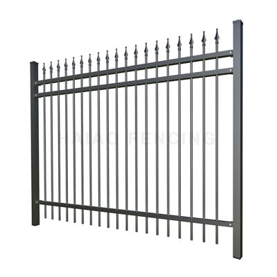 China Easily Assembled Outdoor Cheap Beatuiful Garden Galvanization And Fence Iron Metal Powder Coated Panels for sale