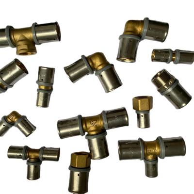 China Hpb58-3 H62 CW617N Brass Threaded Pipe Fitting Copper Tubing Malleable Materials Elbow Tee Unions Male Female for sale