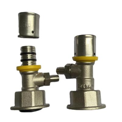 China Pex Salt Spray Test Gas Fittings Pipe Quick Coupling Pipe Connector Brass Release Pipe for sale