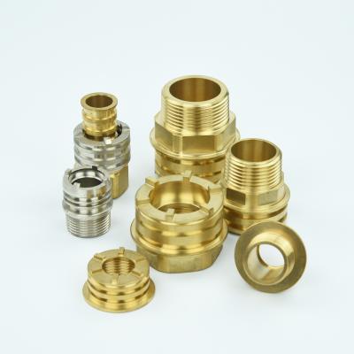 China High Quality PEX-A OEM Brass Fittings Copper Fitting Quick Connectors for sale