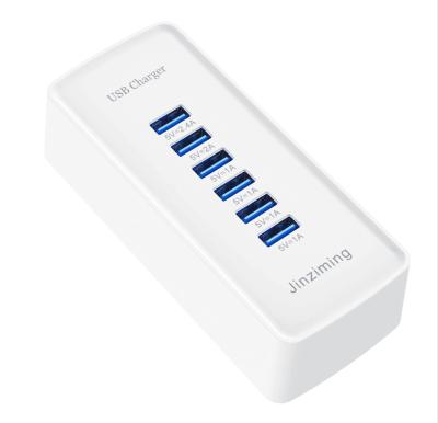 China Convenient Multifunctional 30W Smart 6 Port USB Charger for sale