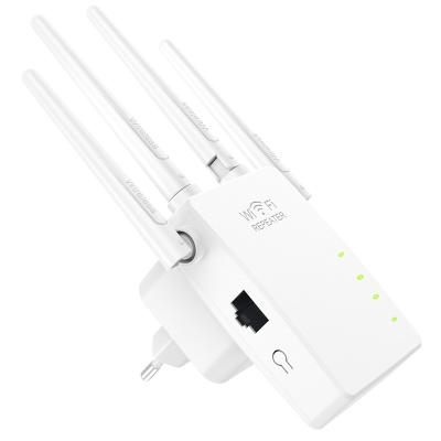 China Indoor Wireless Signal Amplifier Booster Repettidor Router High Power 600Mbps Wifi Repeater for sale