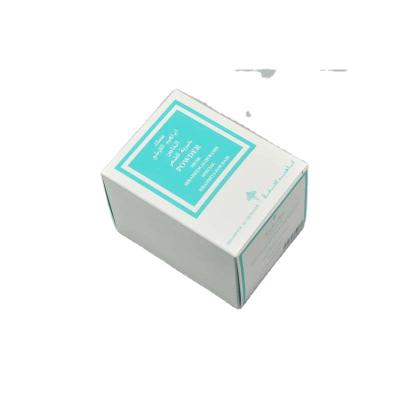 China Recycled Materials OEM Customized Recyclable Art Paper Carton Packaging Small Folding Cosmetic Paper Box With Printing for sale