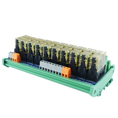 China 10-Channel 2NO 2NC IDEC Relay Module Foot Base 8 Pins RJ2S-CL-D24 Sealed Wide Electromagnetic Relays For Filling Machine for sale