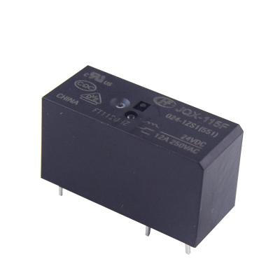 China 1NO 1NC Sealed Electromagnetic Relays 12/24VDC 5 Pins Hongfa Relay For Automation Equipment Control for sale