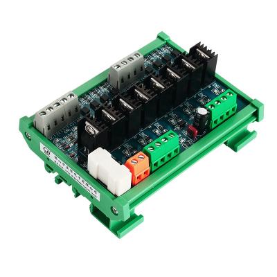 China 8-Channel Industrial Control Low-in and Low-out DC Transistor Amplifier Board Isolation Protection Board Drive Conversion Board for sale