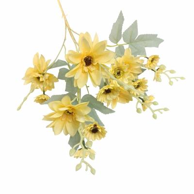 China Bulk China Manufacture Quality Chinese Supplier Artificial Flower Dahlia Pinnata For Wedding Decoration DLJ for sale