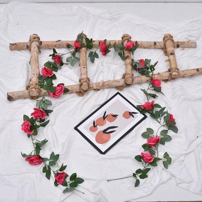 China Natural touch top afificial flower in low price hanging artificial flower rose vine wedding party wholesale supplies for sale