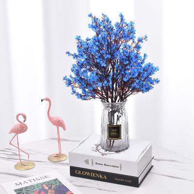 China Amazon Natural Hot Sale Touch Artificial Gypsophila Flower Suppliers For Artificial Flower For Home Decor for sale