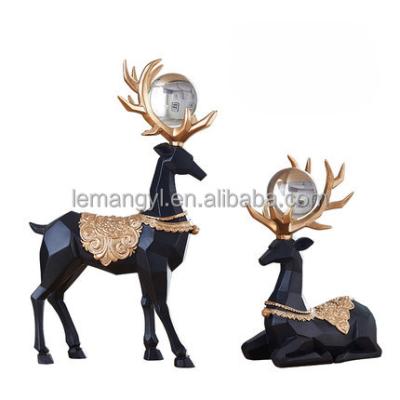 China Best Selling Classic Sculpture Modern Odin Modern Deer Ornament Decoration Amazon Deer for sale