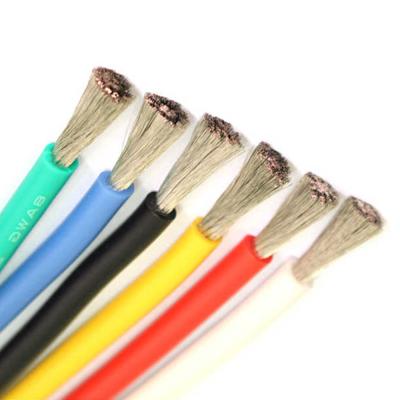 China High Temperature ing Electric Cable KF-200 with Bare Copper Wire Core Material for sale