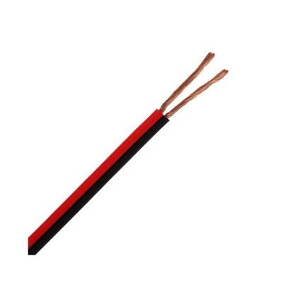 China Rojo Negro chaqueta de PVC BC TC CCA TCCA cable de altavoz con oro y plata en venta