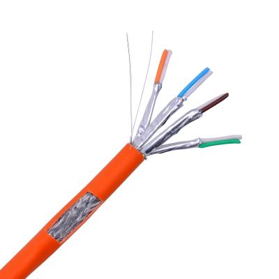 China ExactCables Cat7 High Speed Lan Cable 4 Pair FTP 23AWG CCA/CCS/CU/BC Network Cable for sale