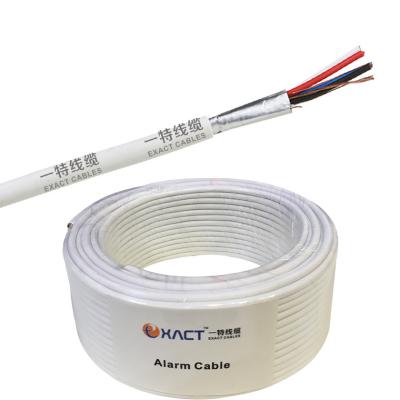 China Drain Wire 7*0.2mm 2/4/6/8/10/12/14/16/18/20 Cores Shielded CCAM LSF Alarm Cable for sale