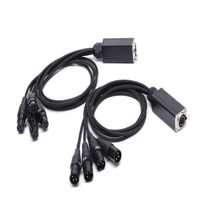 China DB25P Male to RJ50 10P10C Female Data Transfer Charging Cable with 0.8kg Gross Weight for sale