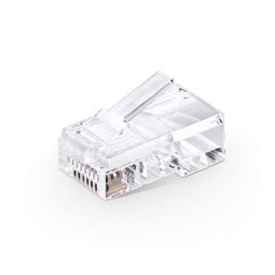 China FLUKE Tested Ethernet FTP UTP RJ45 Plug Connector for Exact Cables' Network Cable for sale