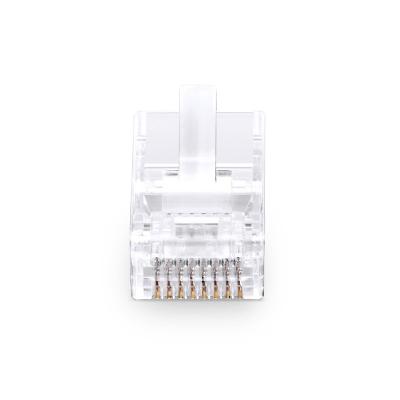 China Exact Cables Gold-plated Ethernet FTP UTP RJ45 Connector for Female RJ45 Modular Jack for sale