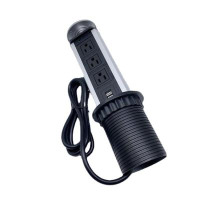 China 266*130*7mm Right Angle Smart Power AU Lead Pop Up Desk Extension Power Point Outlet for sale