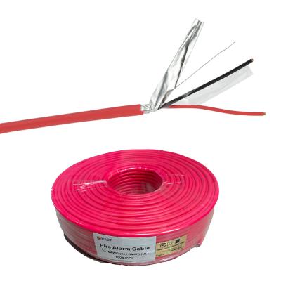 China 2x1.5mm2 Fire Alarm Cable Saudi Arabia Unshielded Copper Stranded Solid Bare Copper Wire for sale