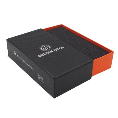 China Recyclable Free Sample Custom Design Luxury Watch Packaging Box Watches Luxury Rigid Paper Gift Boxes for sale