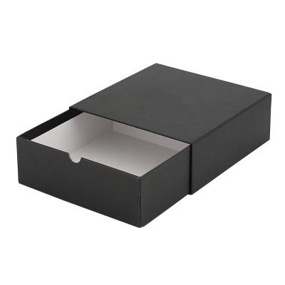 China Recyclable Drawer Boxes Custom Logo Printed Luxury Design Retail Paper Sliding Drawer Box For Product Gift Packaging for sale