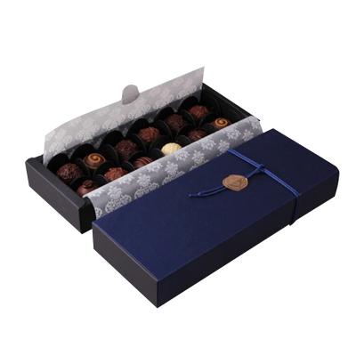 China Customized Creative Design Drawer Recyclable Packaging Boxes Slipped Out Gift Chocolate Paper Box for sale