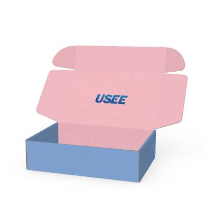 China Recyclable Printed Logo Home Appliance Packaging Box Corrugated Cardboard Paper Ad Box Rigid Small Size Folding for sale