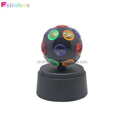 China Carry-Over Led Disco Light 2023 Newest LED Mini Disco Ball Light Battery Operated Stage Pary for sale