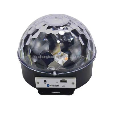 China Disco Ball Disco Ball Lights Bluetooth MP3 LED RGB Christmas Party Lights 7 Modes Stage Light for Home Room Parties for sale