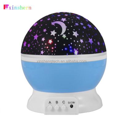 China Kids Night Light 360 Degree Rotation RGBW Color Changing With USB Cable Nebula Star Projector Star Gifts For Kids Night Light for sale