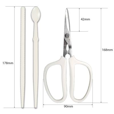 China High Quality Customization Crab Hairy Scissors Plastic 304 Stainless Steel Scissors Multifunctional Kitchen Professional Scissors for sale