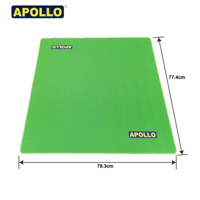 China Wholesale Poker Non-Slip Durable Green Tablecloth Card Game Mahjong Rubber Table Mat 78.3(L) X 77.4(W)cm for sale