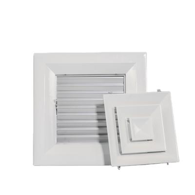 China Newly Traditional Air Conditioning Grills Diffuser With Damper US Style for sale