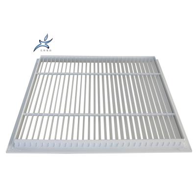 China Aluminum Customer Made Customized Wholesale Air Duct Single Deflection Grille for sale