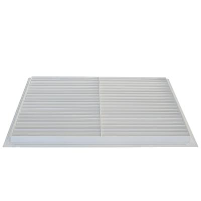 China Traditional HVAC System Aluminum Supply Air Grille With Air Duct Duct for sale