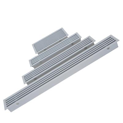 China Traditional Custom Height Aluminum Linear Slot Air Conditioning Ceiling Diffuser for sale