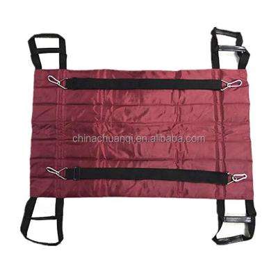 China Oxford Cloth Patient Positioning Pad Transfer Belt Lift Sling Transport Mobility Equipment Care For Elderly Handicapped for sale