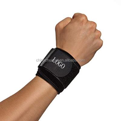 China Relieves wrist pain by adjustable pressure wrist compression strap and support one size for sale