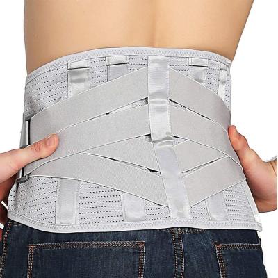 China Lower Back Braces Adjustable Straps Durable Mesh Design Breathable For Back Pain Relief Compression Belt For Men And Women for sale