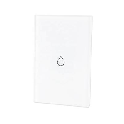 China Home Automation Alexa Google Home Wireless Boiler Switch WiFi Wall Touch Smart Water Heater Switch 16A for sale