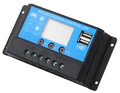 China Solar system controller 12v 24v 20A manual solar charge controller pwm charger controller for sale